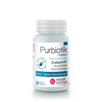 Purbiotik Express, probiotiques rééquilibrage express du microbiote