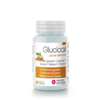 Glucical complément alimentaire naturel pour maintien de la glycémie