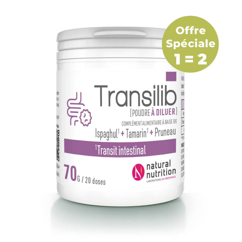 Transilib, complément alimentaire naturel pour un transit régulier