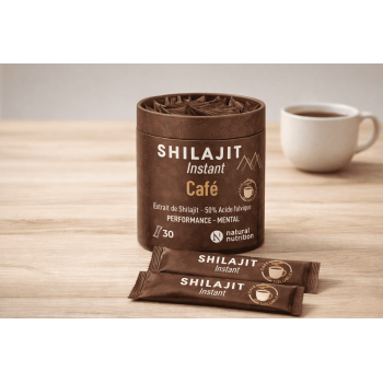 Shilajit sticks café – 50% acide fulvique - Énergie naturelle