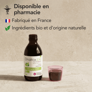 Draitox Bio, solution buvable pour le drainage des toxines