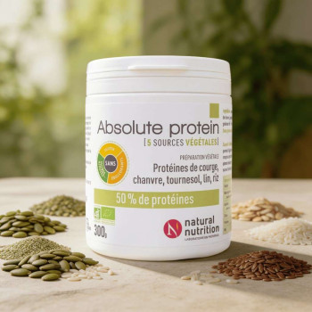 Absolute Protein Bio, poudre de protéines végétales