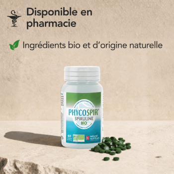 SPIRULINE BIO PHYCOSPIR, teneur élevée en phycocyanines